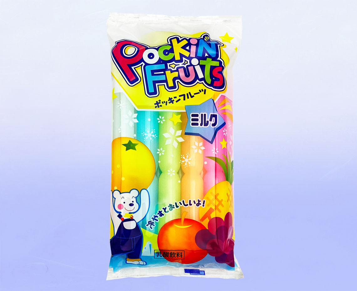 ポッキンフルーツミルク