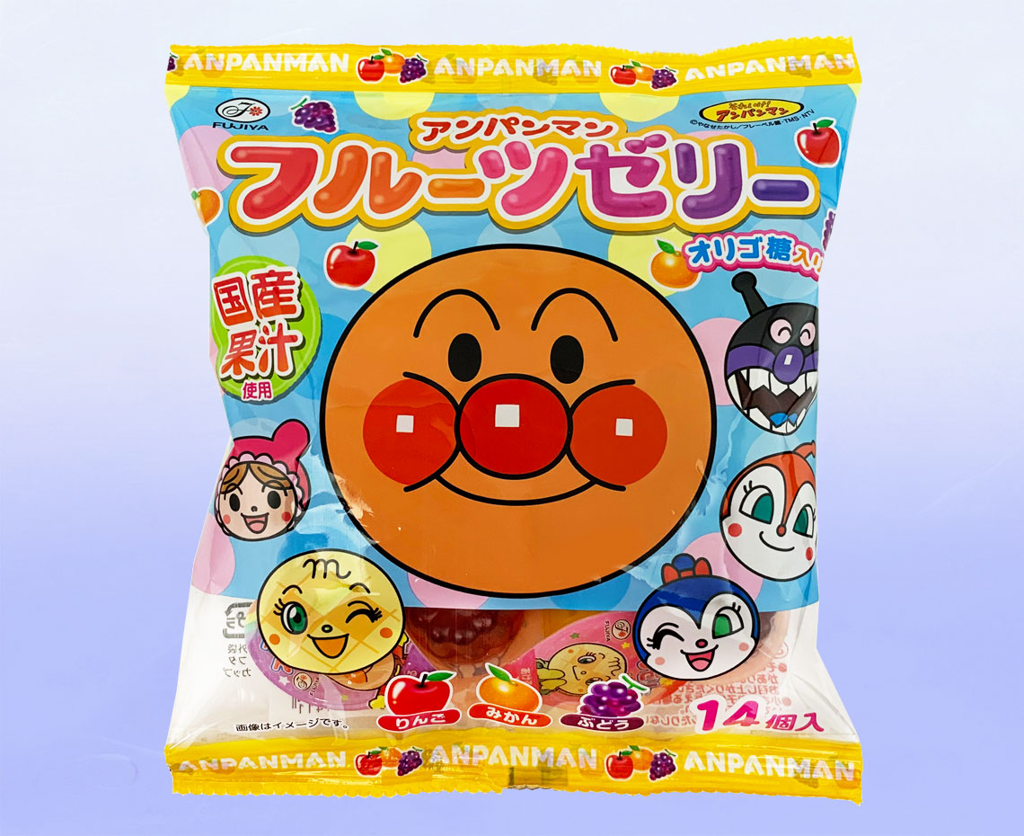 アンパンマンフルーツゼリー
