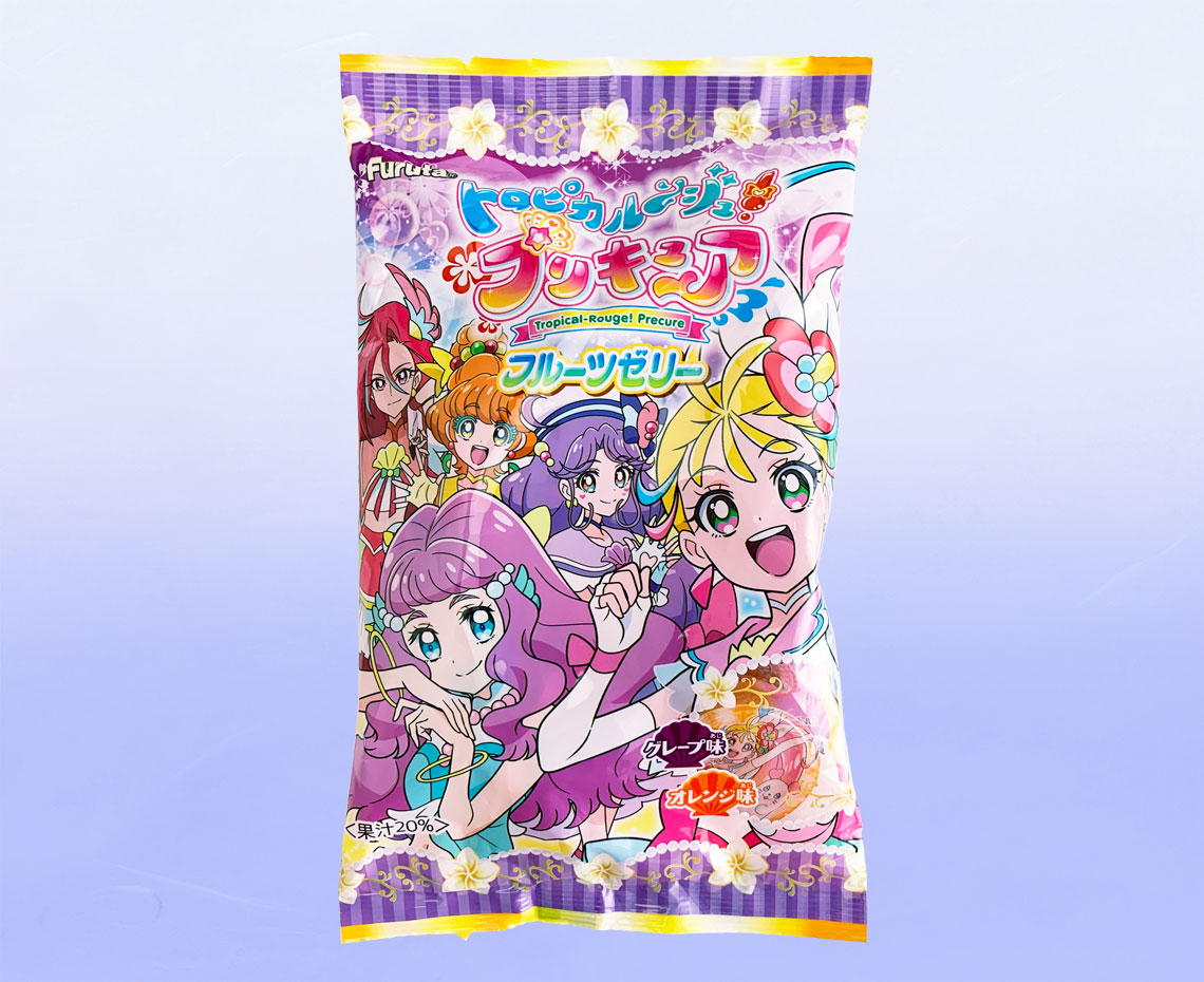 トロピカルージュプリキュアフルーツゼリー