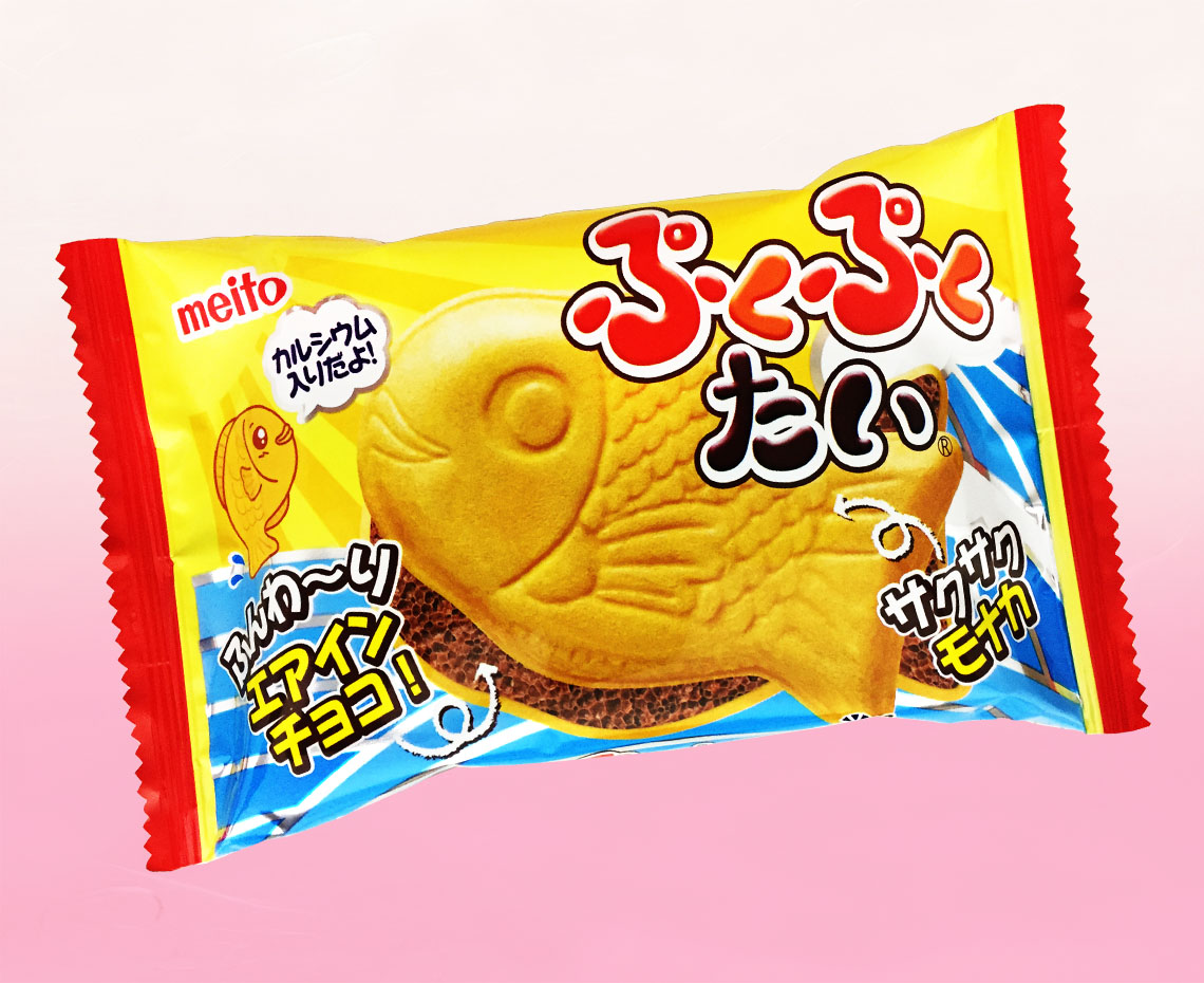 ぷくぷくたいチョコ