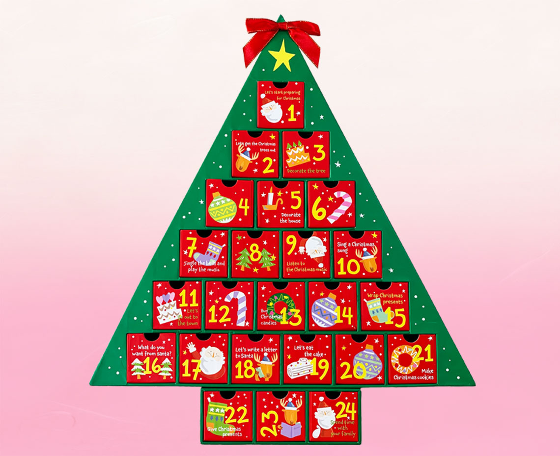 ワクワク☆クリスマス駄菓子カレンダー【Ｂ】